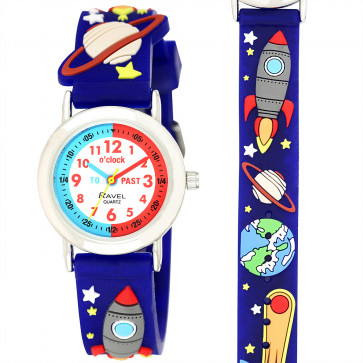 Kid's Time-Teacher Watch - Space