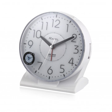 Large Contemporary Bedside / Mantel Quartz Alarm Clock