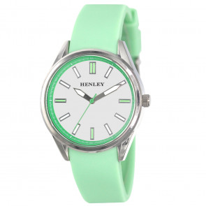 Coloured Silicone Sports Watch - Green