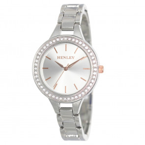 Diamante Bracelet Watch - Silver
