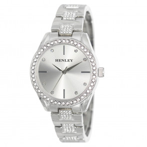 Diamante Bracelet Watch - Silver