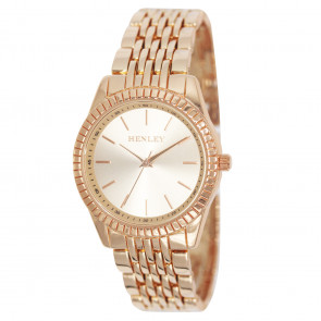 Dress Bracelet Watch - Rose Gold