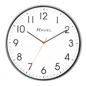 40cm Kitchen Wall Clock - Grey